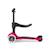 Trottinette évolutive mini micro 3en1 lite framboise led Rose framboise 2 - vertbaudet enfant 