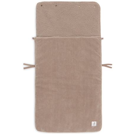 Nid d'ange passe sangle cloudy rib oatmeal (groupe 0+) Ecru+Marron 8 - vertbaudet enfant 