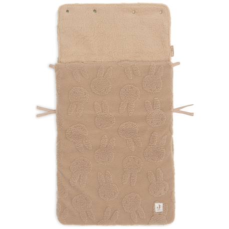 Nid d'ange passe sangle miffy jacquard teddy biscuit (groupe 0+) Marron 2 - vertbaudet enfant 