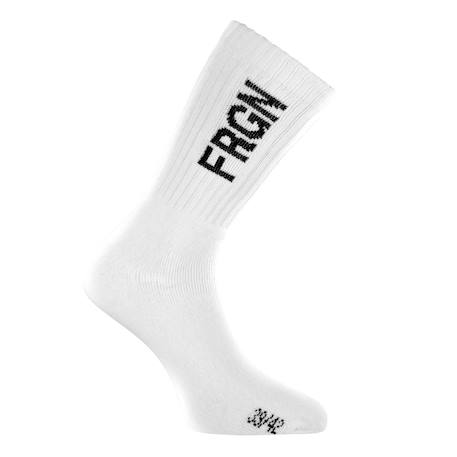 Lot de 6 paires de tennis  modèle frgn Blanc/noir 2 - vertbaudet enfant 
