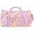 Sac de voyage fleurs du jardin Violet, blanc, jaune 2 - vertbaudet enfant 