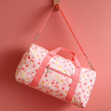 Sac de voyage crème glacée Rose, blanc, jaune 3 - vertbaudet enfant 