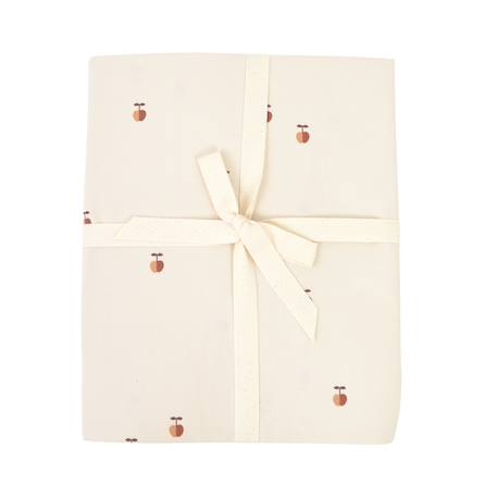 Drap housse percale coton bio Motif pommes+Motif sapins 3 - vertbaudet enfant 