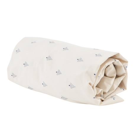 Drap housse percale coton bio Motif pommes+Motif sapins 4 - vertbaudet enfant 