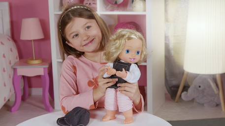 Poupée bambolina coucou-caché 36cm Rose clair 3 - vertbaudet enfant 