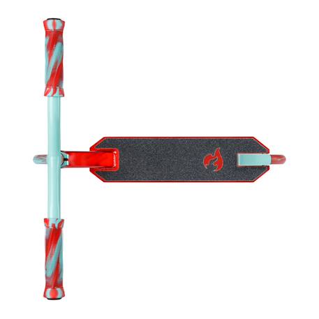Trottinette freestyle chilli jumpstart m Rouge+Vert 2 - vertbaudet enfant 