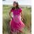 Robe lucie Rose Fuchsia 2 - vertbaudet enfant 