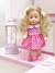 Poupée molly marche - 33cm Rose 1 - vertbaudet enfant 
