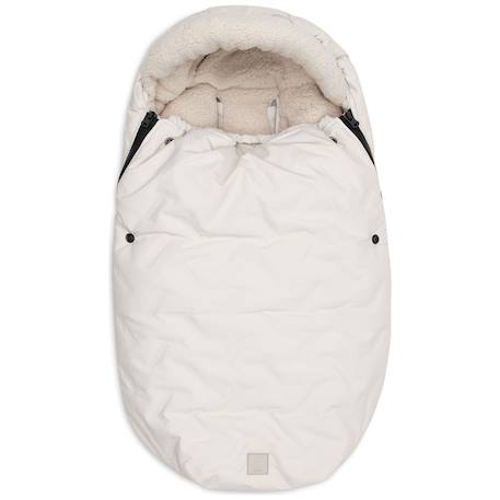 Nid d'ange passe sangle embossed sand (groupe 0+) Ecru 3 - vertbaudet enfant 