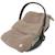 Nid d'ange passe sangle cloudy rib oatmeal (groupe 0+) Ecru+Marron 7 - vertbaudet enfant 