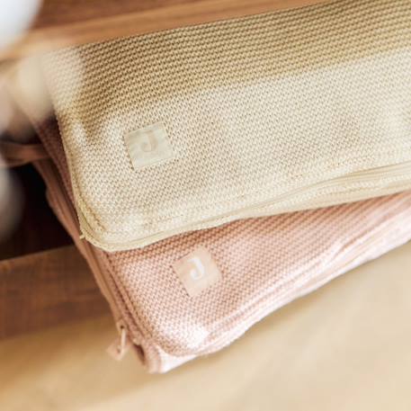 Nid d'ange passe sangle basic knit oatmeal (groupe 0+) Ecru 6 - vertbaudet enfant 