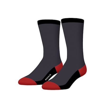 Lot de 4 paires de chaussettes  one piece Noir/gris/rouge/beige 5 - vertbaudet enfant 