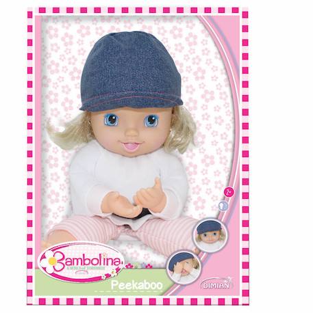 Poupée bambolina coucou-caché 36cm Rose clair 5 - vertbaudet enfant 