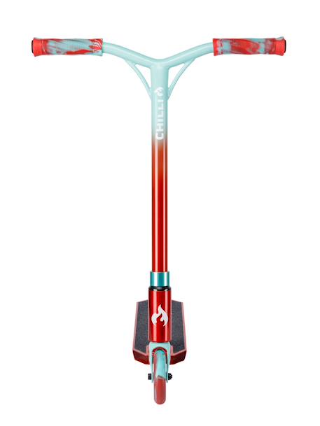 Trottinette freestyle chilli jumpstart m Rouge+Vert 3 - vertbaudet enfant 