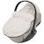 Nid d'ange passe sangle embossed sand (groupe 0+) Ecru 1 - vertbaudet enfant 