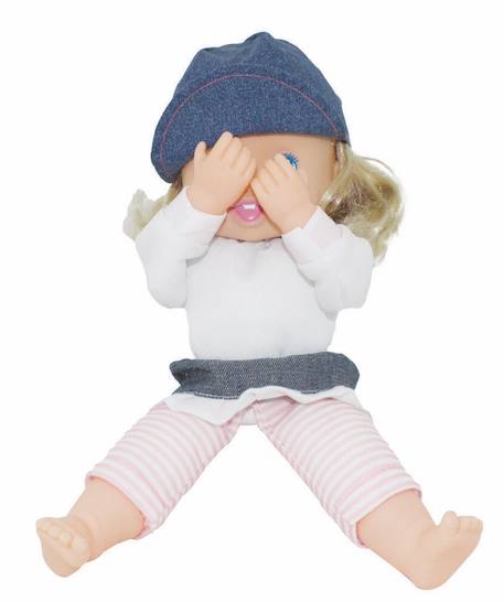 Poupée bambolina coucou-caché 36cm Rose clair 2 - vertbaudet enfant 