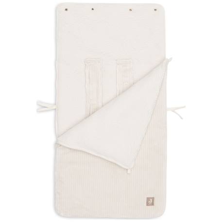 Nid d'ange passe sangle cloudy rib oatmeal (groupe 0+) Ecru 3 - vertbaudet enfant 