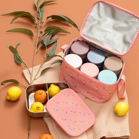 Sac isotherme large summer fruit (5,5 l) Rose, jaune, bleu 2 - vertbaudet enfant 