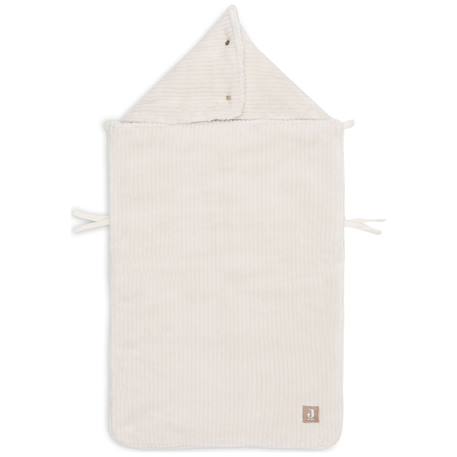 Nid d'ange passe sangle cloudy rib oatmeal (groupe 0+) Ecru 5 - vertbaudet enfant 