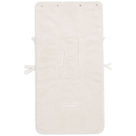 Nid d'ange passe sangle cloudy rib oatmeal (groupe 0+) Ecru 4 - vertbaudet enfant 