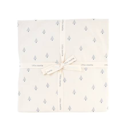 Drap housse percale coton bio Motif pommes+Motif sapins 6 - vertbaudet enfant 