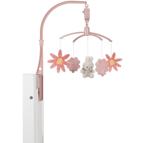 Mobile musical miffy lucky blossom Rose, beige 3 - vertbaudet enfant 