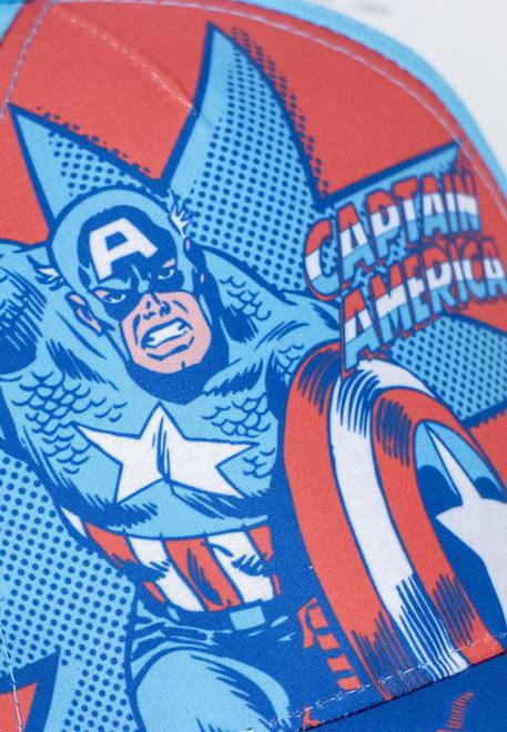 Casquette enfants avengers Bleu clair 3 - vertbaudet enfant 