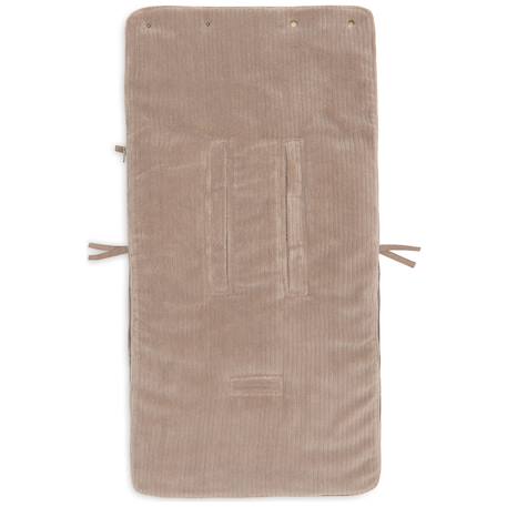 Nid d'ange passe sangle cloudy rib oatmeal (groupe 0+) Ecru+Marron 10 - vertbaudet enfant 