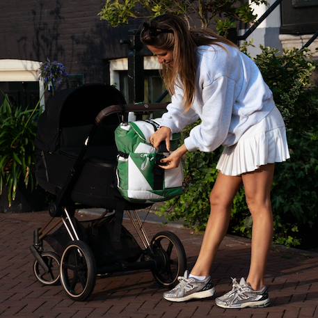 Sac à dos à langer green graphic Blanc, vert 6 - vertbaudet enfant 