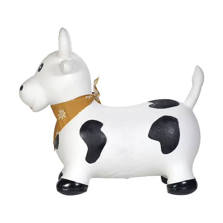 Animal sauteur gonflable Blanc - licorne+Gris - chien+Gris - poney+Gris clair - élan+Gris foncé - lapin+Noir - vache+Pistache - dino+Sable - hippo 32 - vertbaudet enfant 