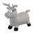 Animal sauteur gonflable Blanc - licorne+Gris - chien+Gris - poney+Gris clair - élan+Gris foncé - lapin+Noir - vache+Pistache - dino+Sable - hippo 16 - vertbaudet enfant 
