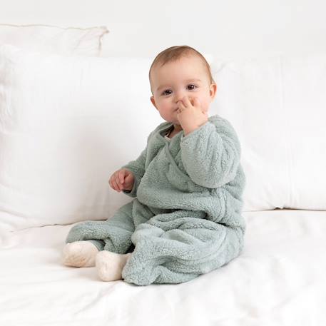Gigoteuse jambes séparables hiver  - tog 2.5 chaud tout doux Blush+Grizou+Lunar+Marshmallow+Natural+Natural - tricolore+Noisette+Sesame+Stone+Turquoise tricolore+Vintage 15 - vertbaudet enfant 