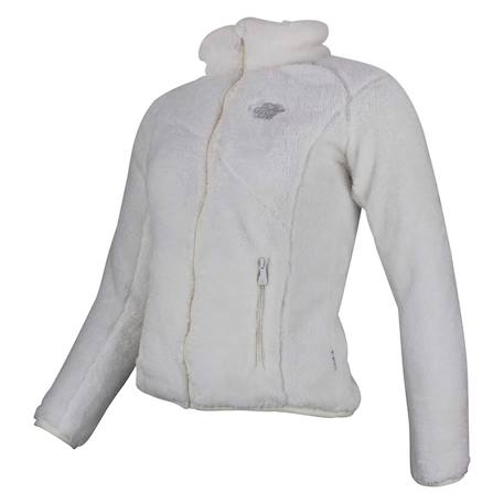 Polaire fille gariane Blanc 3 - vertbaudet enfant 