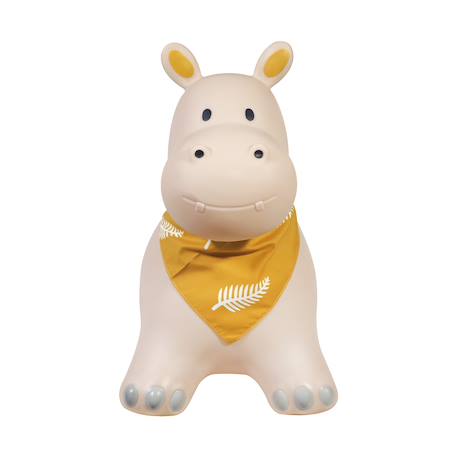 Animal sauteur gonflable Blanc - licorne+Gris - chien+Gris - poney+Gris clair - élan+Gris foncé - lapin+Noir - vache+Pistache - dino+Sable - hippo 45 - vertbaudet enfant 