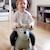 Animal sauteur gonflable Blanc - licorne+Gris - chien+Gris - poney+Gris clair - élan+Gris foncé - lapin+Noir - vache+Pistache - dino+Sable - hippo 37 - vertbaudet enfant 