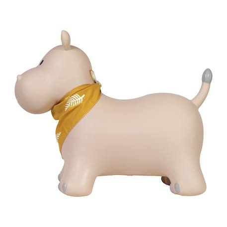 Animal sauteur gonflable Blanc - licorne+Gris - chien+Gris - poney+Gris clair - élan+Gris foncé - lapin+Noir - vache+Pistache - dino+Sable - hippo 44 - vertbaudet enfant 