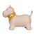 Animal sauteur gonflable Blanc - licorne+Gris - chien+Gris - poney+Gris clair - élan+Gris foncé - lapin+Noir - vache+Pistache - dino+Sable - hippo 44 - vertbaudet enfant 