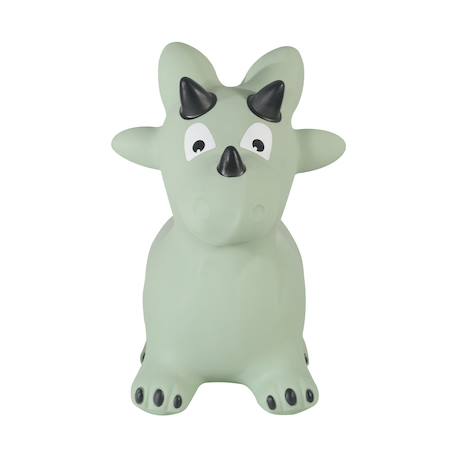 Animal sauteur gonflable Blanc - licorne+Gris - chien+Gris - poney+Gris clair - élan+Gris foncé - lapin+Noir - vache+Pistache - dino+Sable - hippo 38 - vertbaudet enfant 
