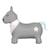 Animal sauteur gonflable Blanc - licorne+Gris - chien+Gris - poney+Gris clair - élan+Gris foncé - lapin+Noir - vache+Pistache - dino+Sable - hippo 14 - vertbaudet enfant 