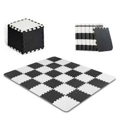 Tapis en Mousse Kinderkraft LUNO avec 30 Puzzles Modulables, Surface Antidérapante, Sac de Rangement et Épaisseur 1,2 cm  - vertbaudet enfant
