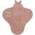 Couverture nomade bunny nougat (100 x 105 cm) Beige+Beige, gris, marron+Biscuit, noir+Ecru, marron+Rose sauvage+Sable, noir 27 - vertbaudet enfant 