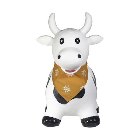 Animal sauteur gonflable Blanc - licorne+Gris - chien+Gris - poney+Gris clair - élan+Gris foncé - lapin+Noir - vache+Pistache - dino+Sable - hippo 33 - vertbaudet enfant 