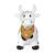 Animal sauteur gonflable Blanc - licorne+Gris - chien+Gris - poney+Gris clair - élan+Gris foncé - lapin+Noir - vache+Pistache - dino+Sable - hippo 33 - vertbaudet enfant 