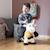 Animal sauteur gonflable Blanc - licorne+Gris - chien+Gris - poney+Gris clair - élan+Gris foncé - lapin+Noir - vache+Pistache - dino+Sable - hippo 30 - vertbaudet enfant 