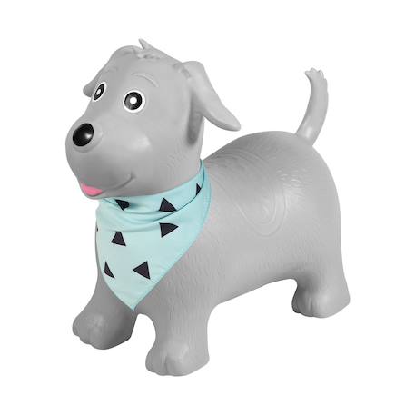 Animal sauteur gonflable Blanc - licorne+Gris - chien+Gris - poney+Gris clair - élan+Gris foncé - lapin+Noir - vache+Pistache - dino+Sable - hippo 7 - vertbaudet enfant 