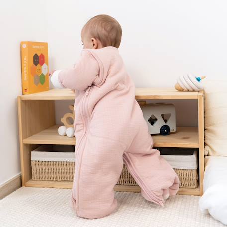 Gigoteuse jambes séparables hiver  - tog 3 pady tetra jersey - jersey Bambi+Blush+Grizou+Pudding+Sand+Wonder 10 - vertbaudet enfant 