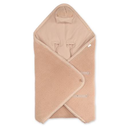 Nid d'ange biside ouatiné hiver  - teddy chaud Ficelle+Kaki+Muffin+Natural+Ocre 18 - vertbaudet enfant 