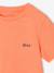 T-shirt garçon personnalisable manches courtes aubergine+blanc+BLEU+jaune pâle+mangue+sauge 30 - vertbaudet enfant 