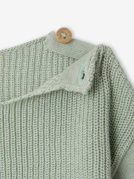 Ensemble bébé garçon tricot 3 pièces vert sauge 6 - vertbaudet enfant 