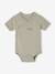 Lot 5 bodies manches courtes fleuris rose 3 - vertbaudet enfant 